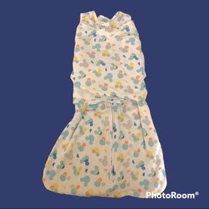 Mickey Mouse halo swaddle